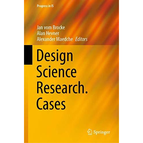 Design Science Research. Cases [Hardcover]