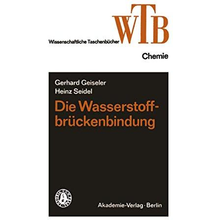 Die Wasserstoffbr?ckenbindung [Paperback]