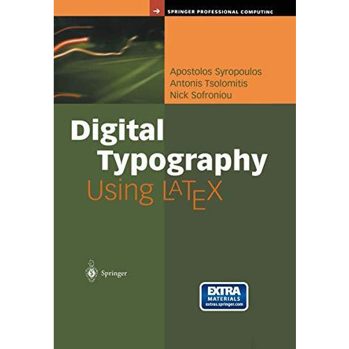 Digital Typography Using LaTeX [Paperback]