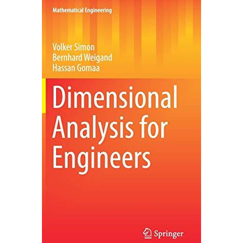 Dimensional Analysis for Engineers [Hardcover]