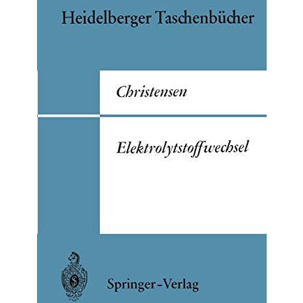 Elektrolytstoffwechsel [Paperback]