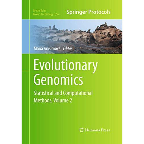 Evolutionary Genomics: Statistical and Computational Methods, Volume 2 [Paperback]