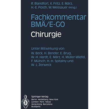 Fachkommentar BM?/E-GO: Chirurgie [Paperback]