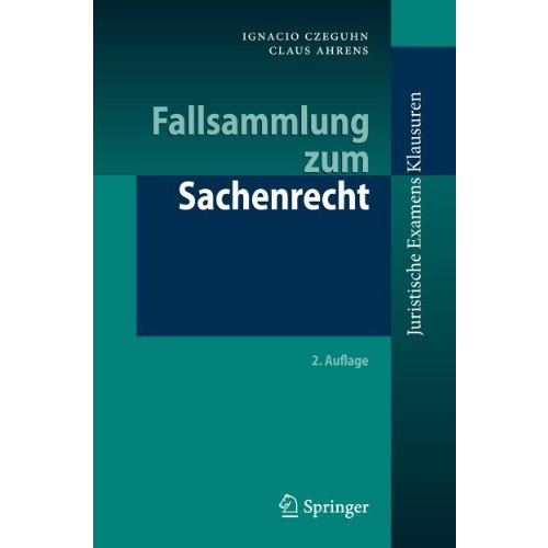 Fallsammlung zum Sachenrecht [Paperback]