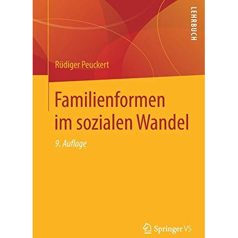 Familienformen im sozialen Wandel [Paperback]