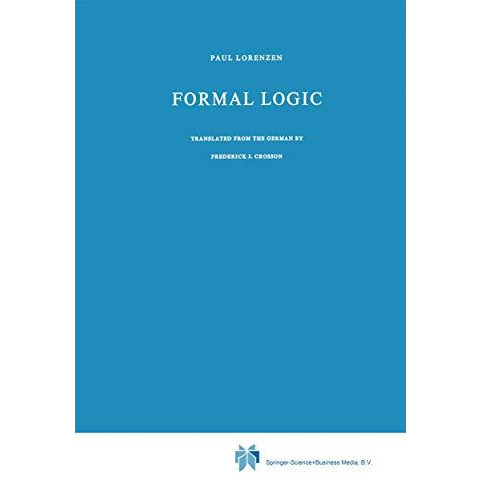 Formal Logic [Hardcover]