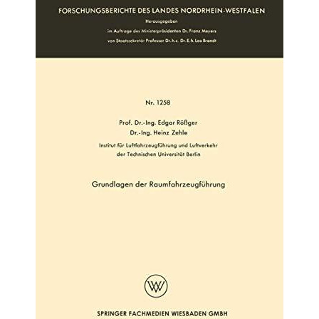 Grundlagen der Raumfahrzeugf?hrung [Paperback]