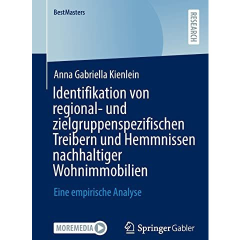 Identifikation von regional- und zielgruppenspezifischen Treibern und Hemmnissen [Paperback]