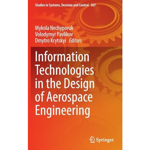 Information Technologies in the Design of Aerospace Engineering [Hardcover]