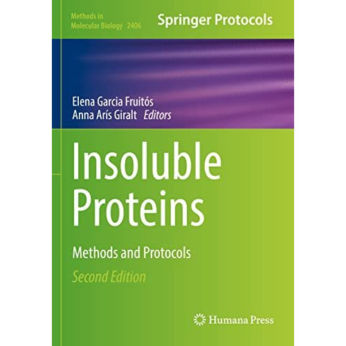 Insoluble Proteins: Methods and Protocols [Paperback]