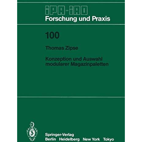 Konzeption und Auswahl modularer Magazinpaletten [Paperback]