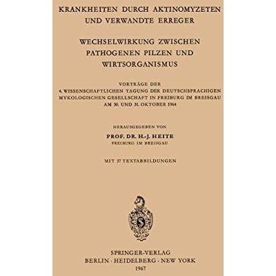 Krankheiten Durch Aktinomyzeten und Verwandte Erreger Wechselwirkung Zwischen Pa [Paperback]