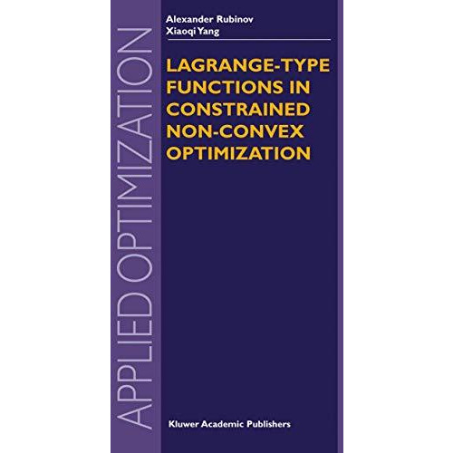 Lagrange-type Functions in Constrained Non-Convex Optimization [Hardcover]