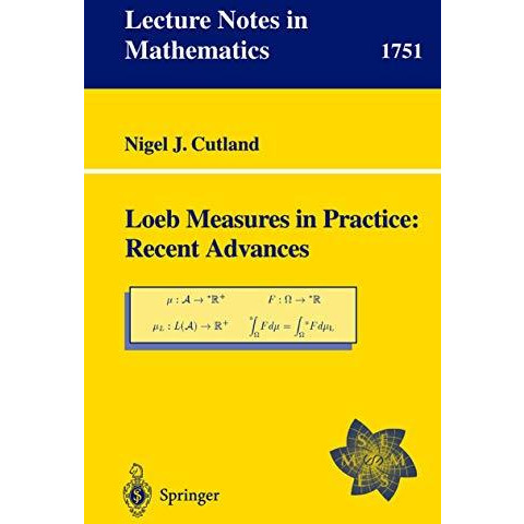 Loeb Measures in Practice: Recent Advances: EMS Lectures 1997 [Paperback]