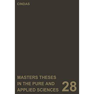 Masters Theses in the Pure and Applied Sciences: Accepted by Colleges and Univer [Paperback]