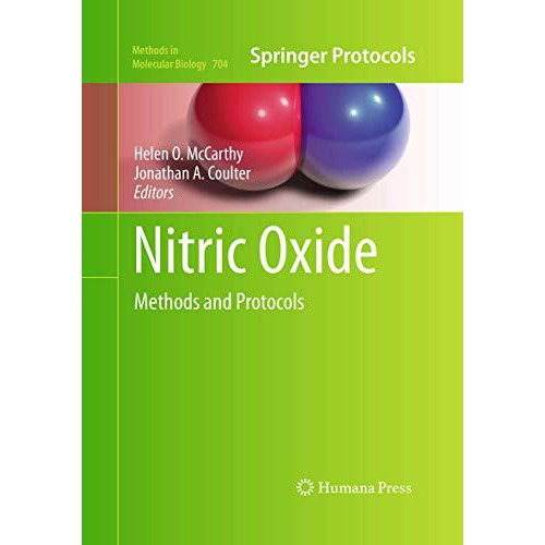 Nitric Oxide: Methods and Protocols [Paperback]