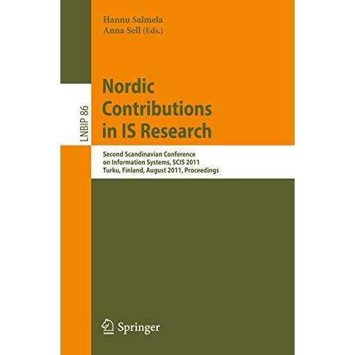 Nordic Contributions in IS Research: Second Scandinavian Conference on Informati [Paperback]