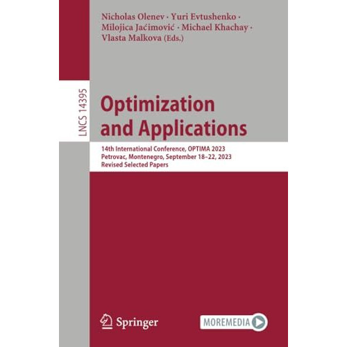 Optimization and Applications: 14th International Conference, OPTIMA 2023, Petro [Paperback]