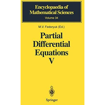 Partial Differential Equations V: Asymptotic Methods for Partial Differential Eq [Hardcover]