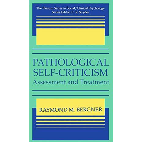 Pathological Self-Criticism: Assessment and Treatment [Hardcover]