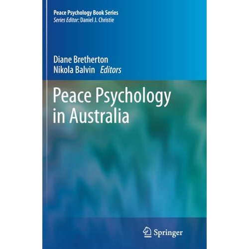 Peace Psychology in Australia [Paperback]