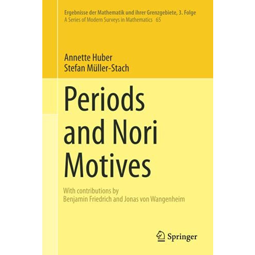 Periods and Nori Motives [Hardcover]