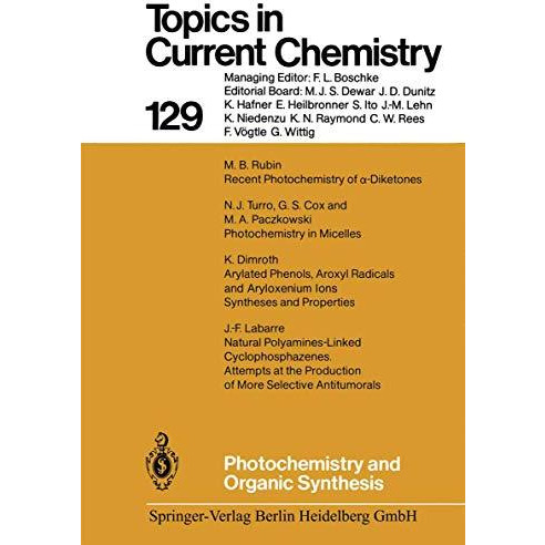 Photochemistry and Organic Synthesis [Paperback]