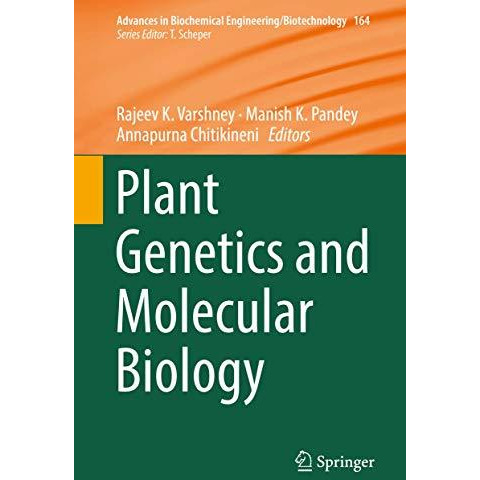 Plant Genetics and Molecular Biology [Hardcover]