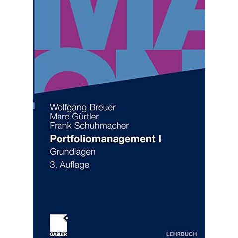 Portfoliomanagement I: Grundlagen [Paperback]