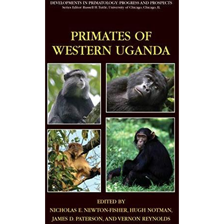 Primates of Western Uganda [Hardcover]