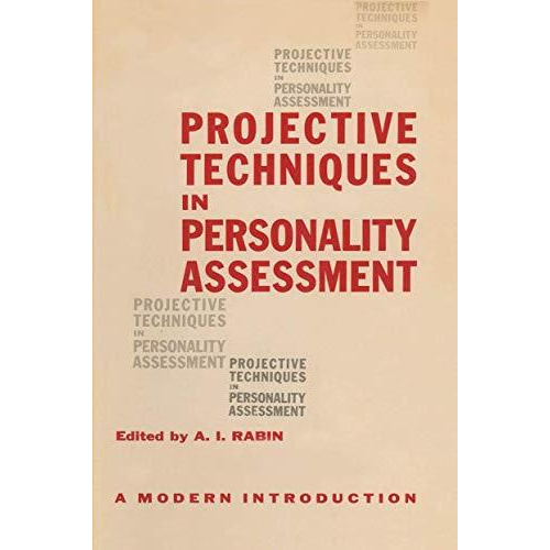 Projective Techniques in Personality Assessment [Paperback]