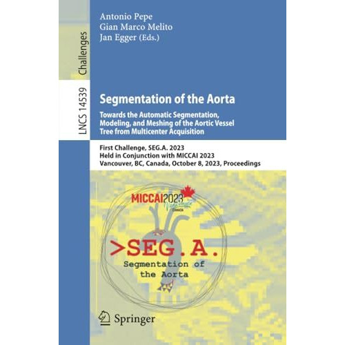 Segmentation of the Aorta. Towards the Automatic Segmentation, Modeling, and Mes [Paperback]