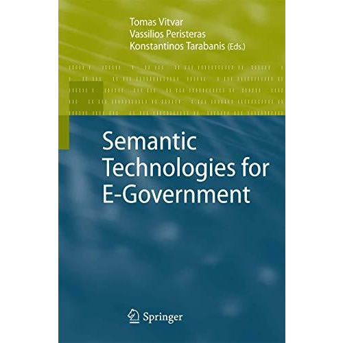 Semantic Technologies for E-Government [Hardcover]