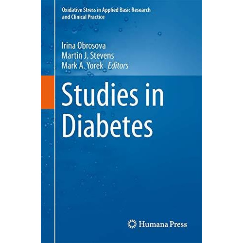 Studies in Diabetes [Hardcover]