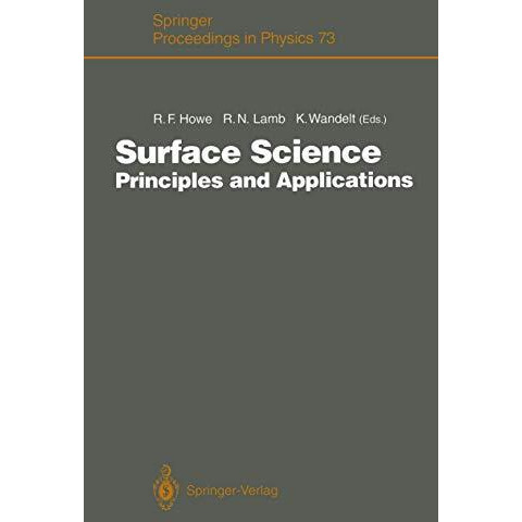 Surface Science: Principles and Applications [Paperback]