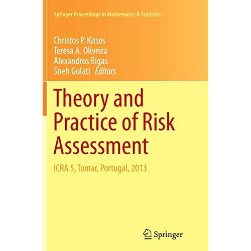 Theory and Practice of Risk Assessment: ICRA 5, Tomar, Portugal, 2013 [Paperback]