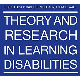 Theory and Research in Learning Disabilities [Paperback]