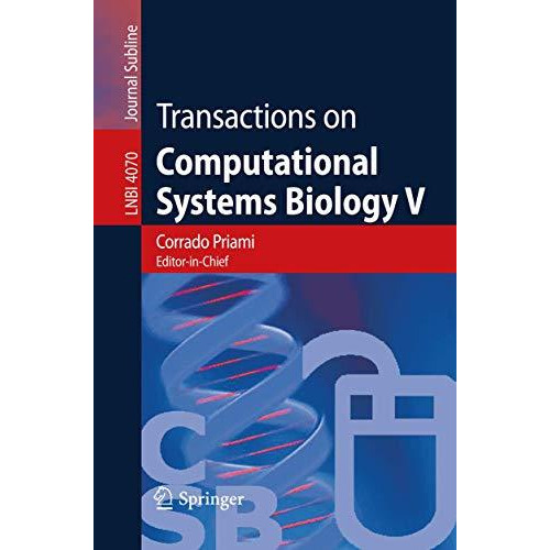 Transactions on Computational Systems Biology V [Paperback]