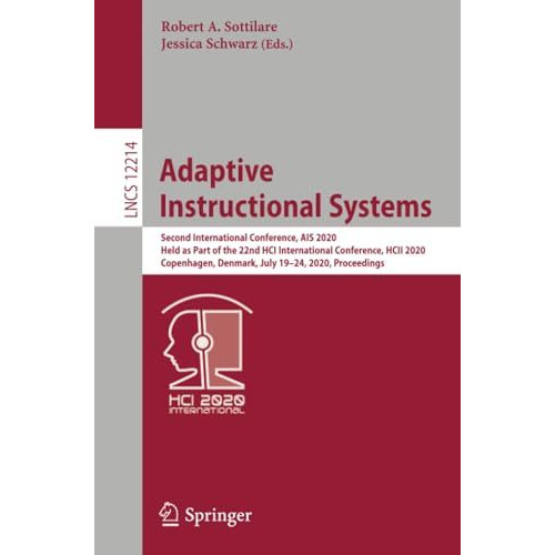 Adaptive Instructional Systems: Second International Conference, AIS 2020, Held  [Paperback]