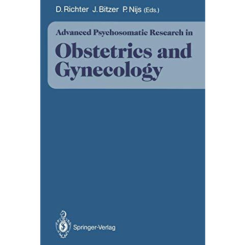 Advanced Psychosomatic Research in Obstetrics and Gynecology [Paperback]