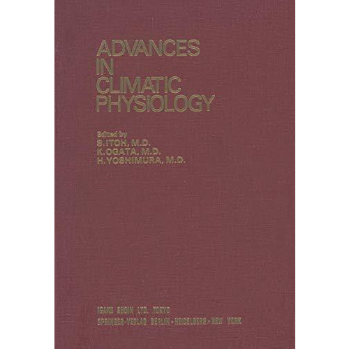 Advances in Climatic Physiology [Paperback]