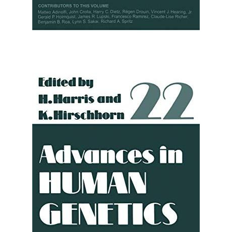 Advances in Human Genetics [Paperback]