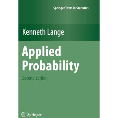 Applied Probability [Paperback]