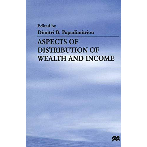 Aspects of Distribution of Wealth and Income [Paperback]