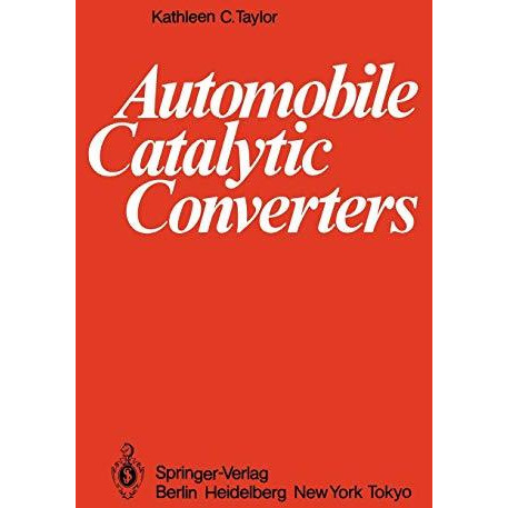 Automobile Catalytic Converters [Paperback]