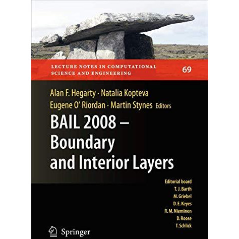 BAIL 2008 - Boundary and Interior Layers: Proceedings of the International Confe [Paperback]