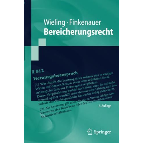 Bereicherungsrecht [Paperback]