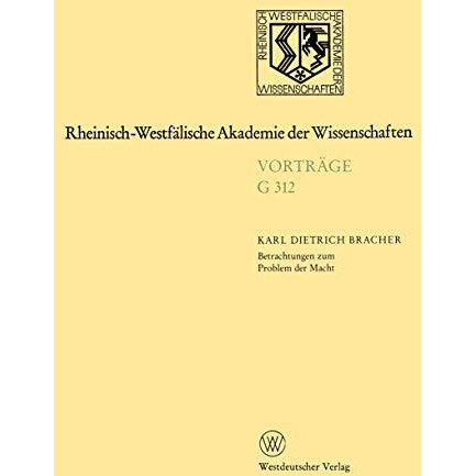 Betrachtungen zum Problem der Macht [Paperback]