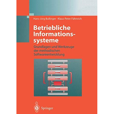 Betriebliche Informationssysteme: Grundlagen und Werkzeuge der methodischen Soft [Paperback]