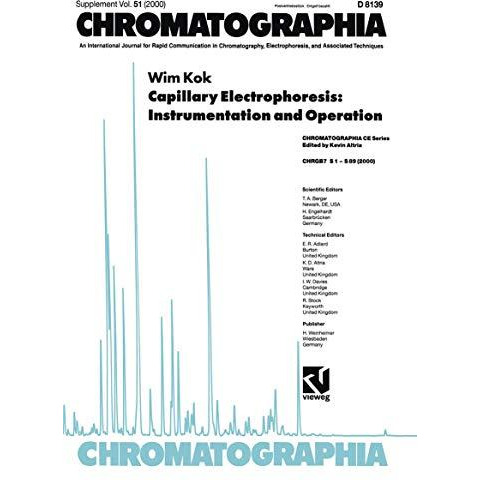 Capillary Electrophoresis: Instrumentation and Operation [Paperback]